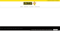 Desktop Screenshot of gfmateriaux.com